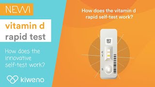 kiweno Vitamin D rapid self-test - see for yourself, how easy the innovative vitamin D test works!