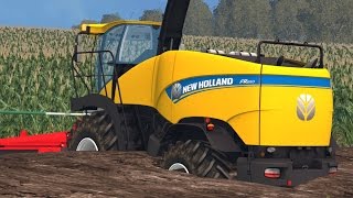 Ls15 || Maishäckseln im Schlamm II | New Holland FR 850