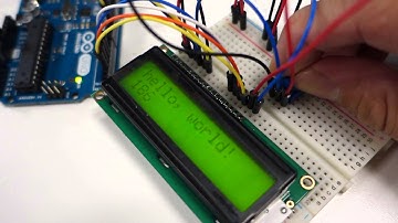 Hello World with Arduino Uno