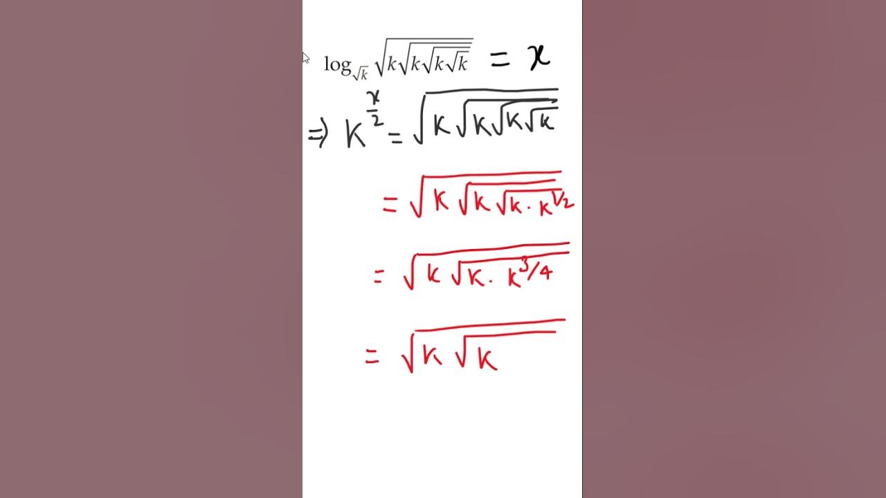 Log Root K Root K Root K To The Base Root K Log sqrt K Sqrt K Sqrt K log-root-k-root-k-root-k-to-the-base-root-k-log-sqrt-k-sqrt-k-sqrt-k