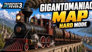Transport Fever 3 on a GIGANTOMANIAC Map — Hard Mode #1