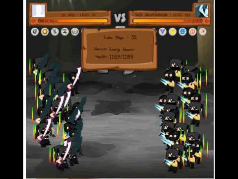 Ninja Warz level 33 defeat level 103 (player)