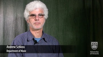 Faces of UVic Research: Andrew Schloss