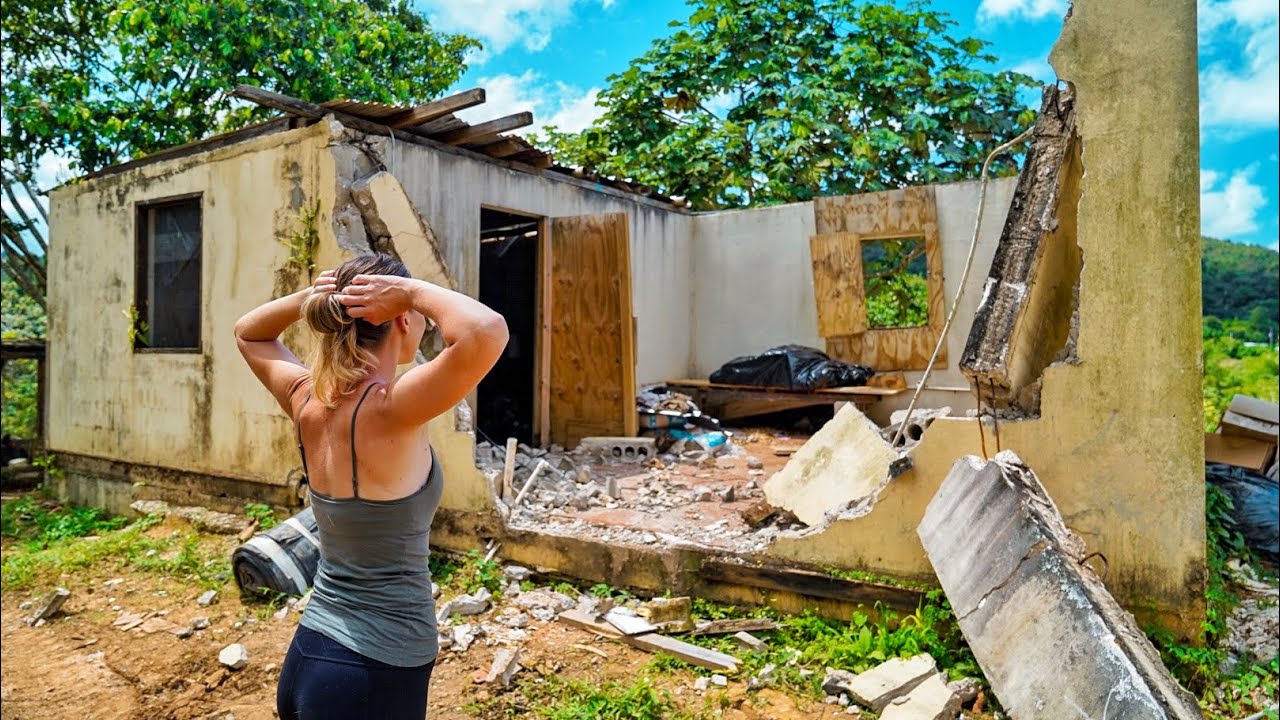 SAYING BYE TO THE NEGLECTED FARMHOUSE ON OUR ABANDONED RAINFOREST PROPERTY!