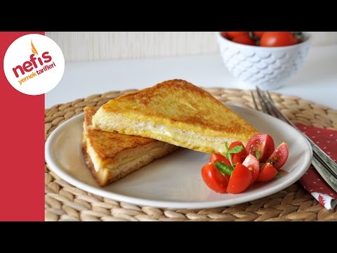 Tavada Yumurtalı Tost | Fransız Tostu Tarifi