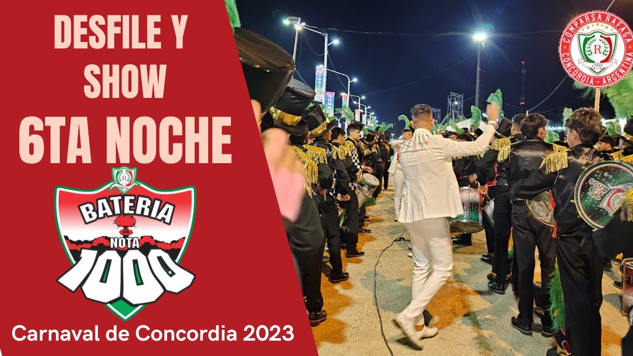 Desfiles y show BATERIA 2023