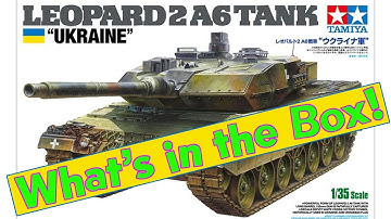 Tamiya Leopard II A6 Tank "Ukraine"