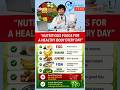 Best Foods for a Healthy Body Every Day | Healthy Diet Tips