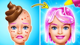 🤩 Yeni Arkadaşım Barbie Kız! La La Life Emoji'den İlişkilendirilebilir Makyaj Hikayeleri