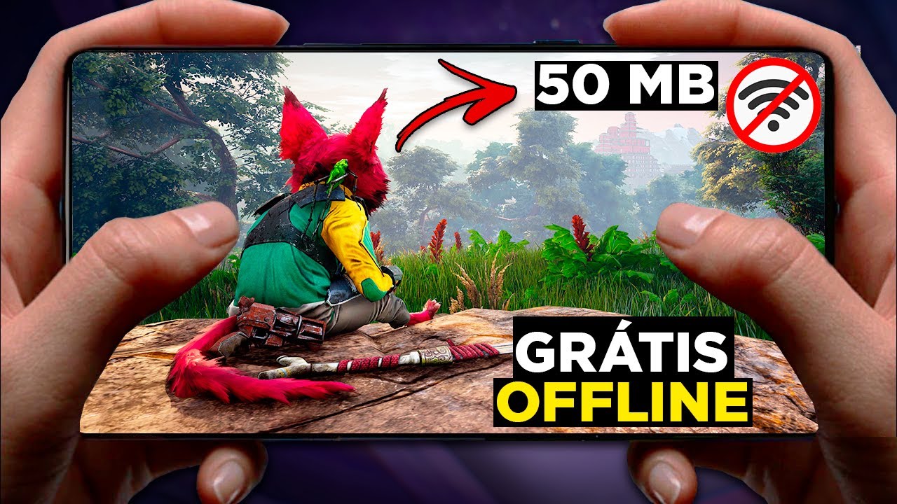 TOP 20 Melhores Jogos Leves / OFFline Grátis 50 MB Para ANDROID 