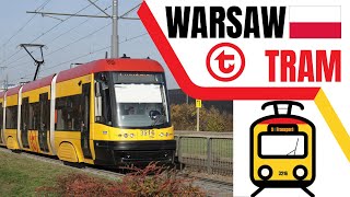 The Tram between Skyscrapers | Warsaw Tram 🇵🇱🚋 (Tramwaje w Warszawie) | Urban Transport #9