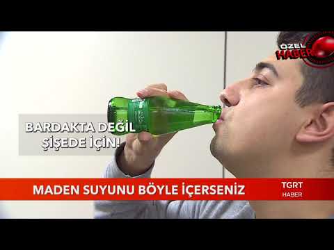 Maden Suyunu Böyle İçerseniz