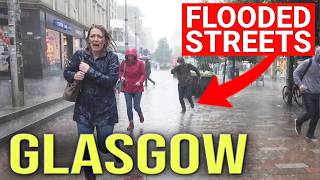 Extreme Thunderstorm Hits Glasgow, Scotland!