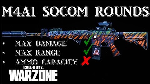 M4A1 SOCOM Max Damage Setup for WARZONE (Call of Duty: Modern Warfare)