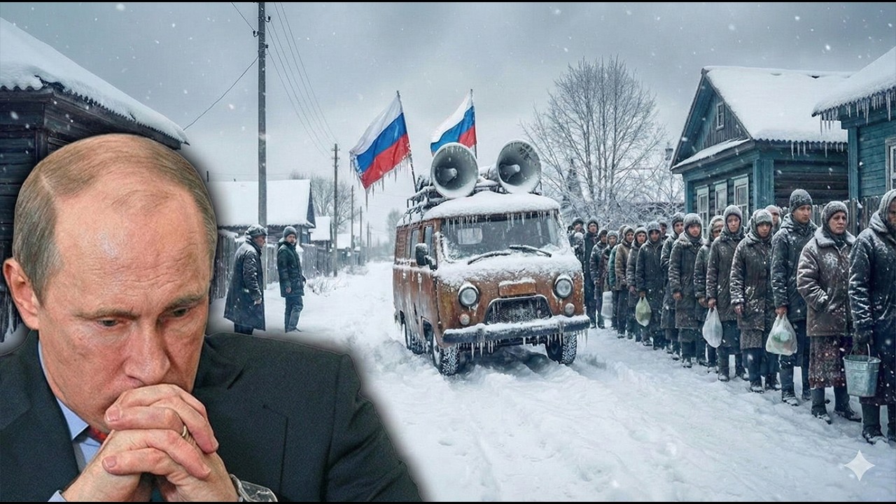 Potravinová krize v Rusku: Putinovi lidé hladoví!