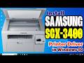 How to Download &amp; Install Samsung SCX 3400 Printer Driver in Windows 10 PC or Laptop