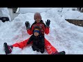 Jorden 1st time playing in snow 17012021