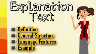 Explanation Text - Materi Bahasa Inggris Kelas 11