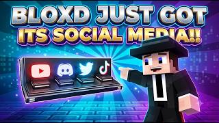 Bloxd just got its SOCIAL MEDIA!? 🤯 screenshot 1