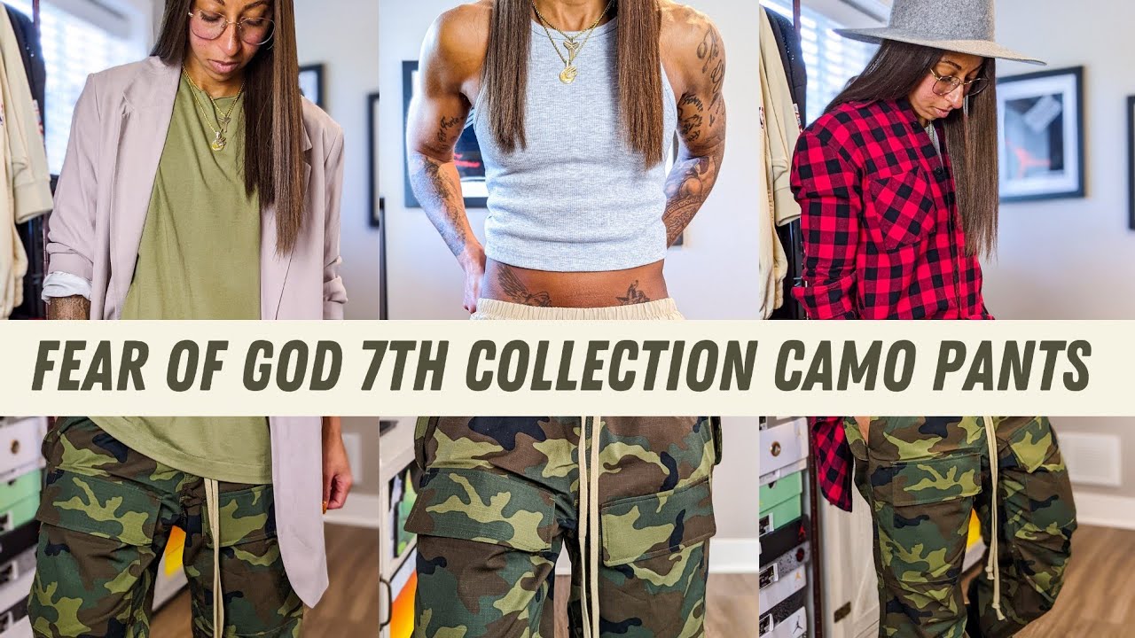 Fear of god 7th camo pants