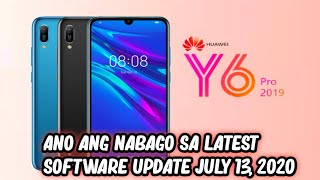 HUAWEI Y6 PRO 2019 LATEST SOFTWARE UPDATE ANO ANG NABAGO