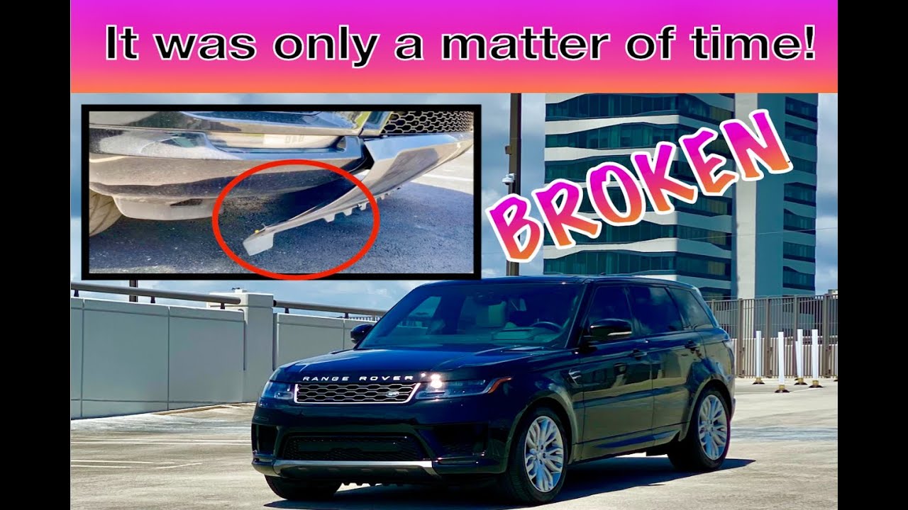 How to Repair Range Rover Sport Bumper /Service Panel. *Luckily easy