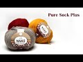 Pure Sock Plus Nako - шелковистая, теплая, прочная нить для вязания носков и не только