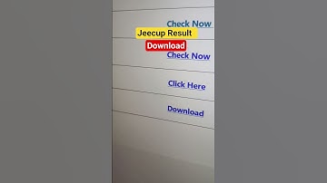 download jeecup 2025 result round 1 | up polytechnic counselling result #racevaacademy