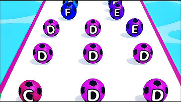 AZ Run ABC Ball Runner All Levels Gameplay Walkthrough (Android Ios) Part 2
