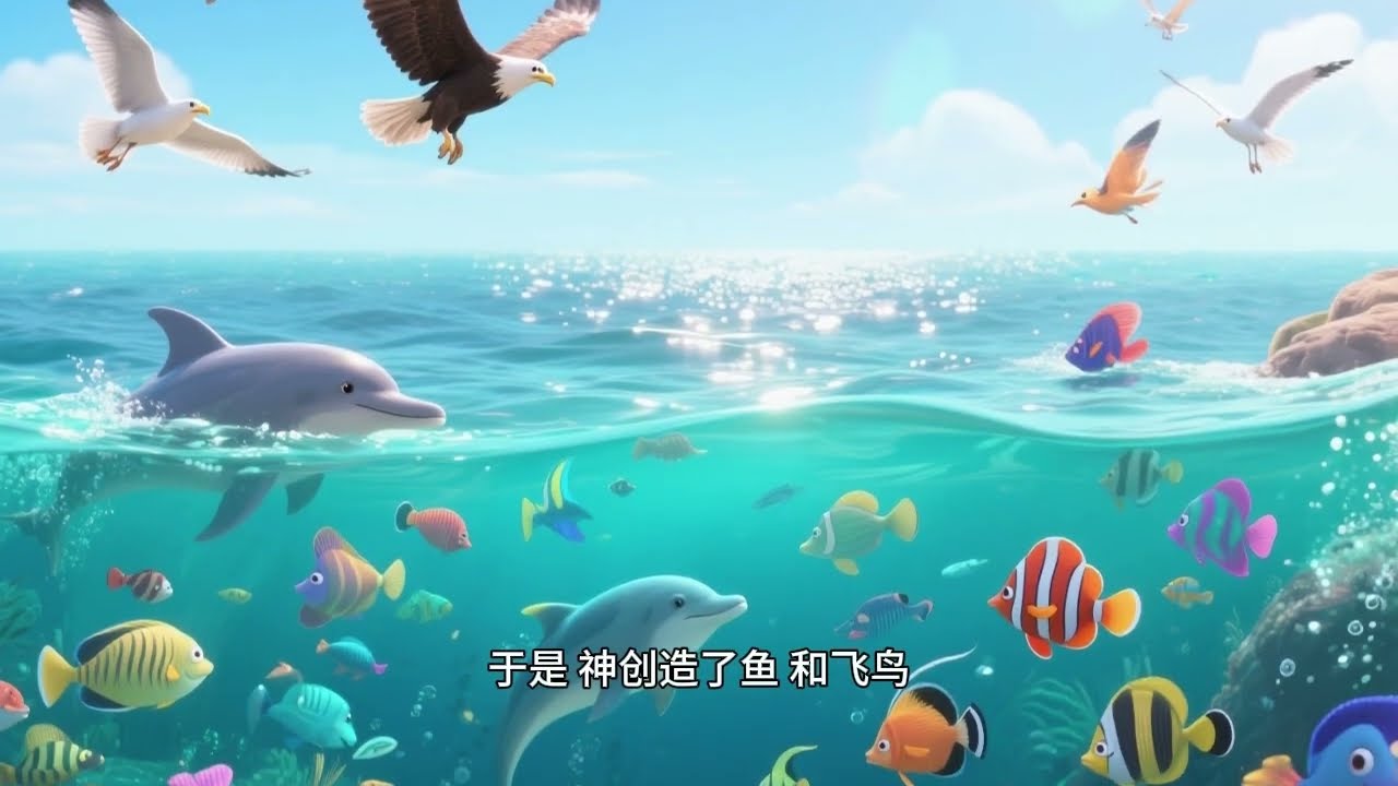 EP1-2 天父的故事《创世记：神的创造+伊甸园》