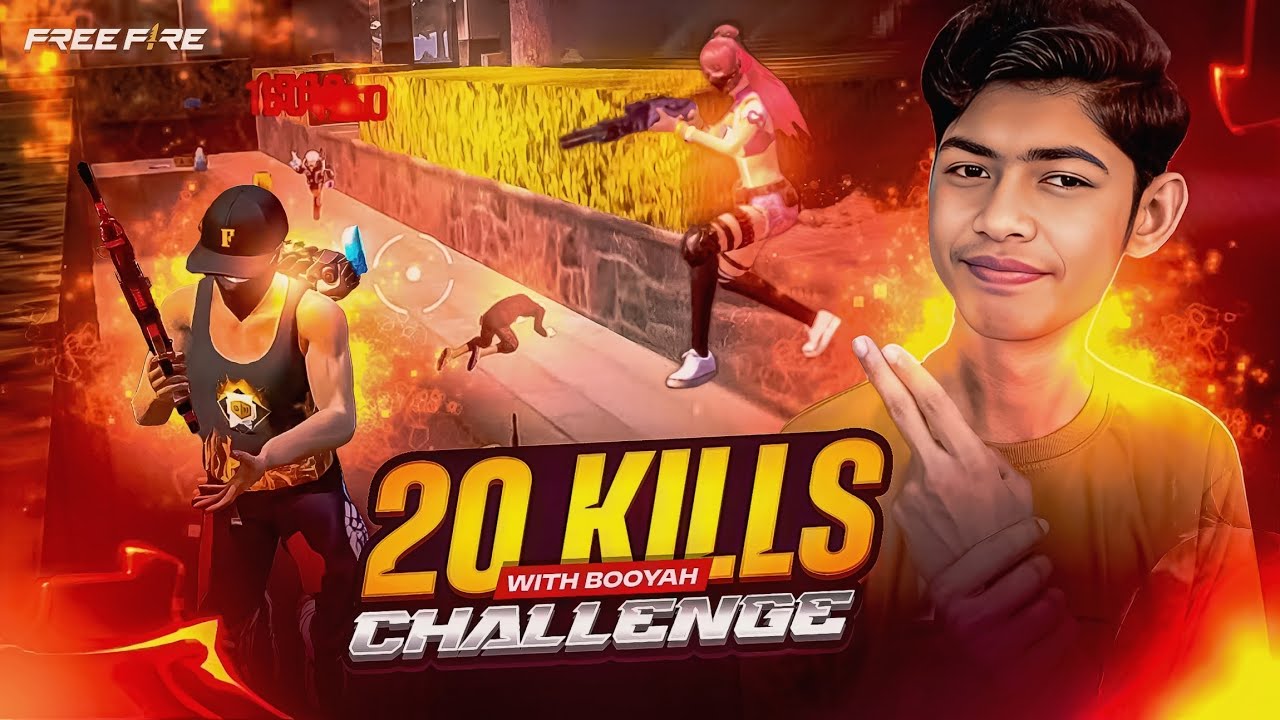 20 KILLS in BR Rank Match | INSANE Headshots + BOOYAH! 🔥 | Free Fire ...