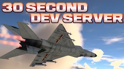 Wind of Change 2nd Dev Server in 30 Seconds // War Thunder