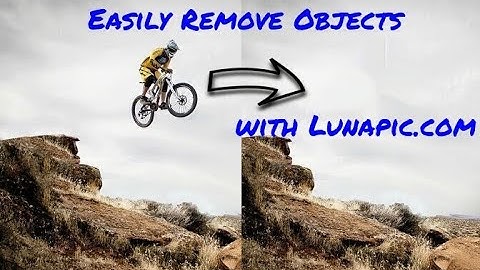 Remove Objects With Lunapic.com