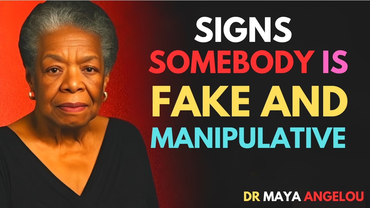 8 признаков того, что кто-то фальшивит и манипулирует | МАЙЯ ЭНДЖЕЛУ