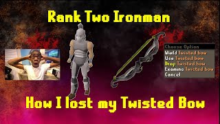 I lost my Twisted Bow on my Rank 2 Ironman