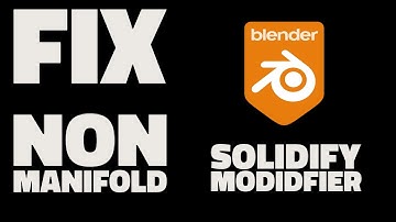 Blender Solidify Modifier Fix: Non-Manifold Geometry Solved!