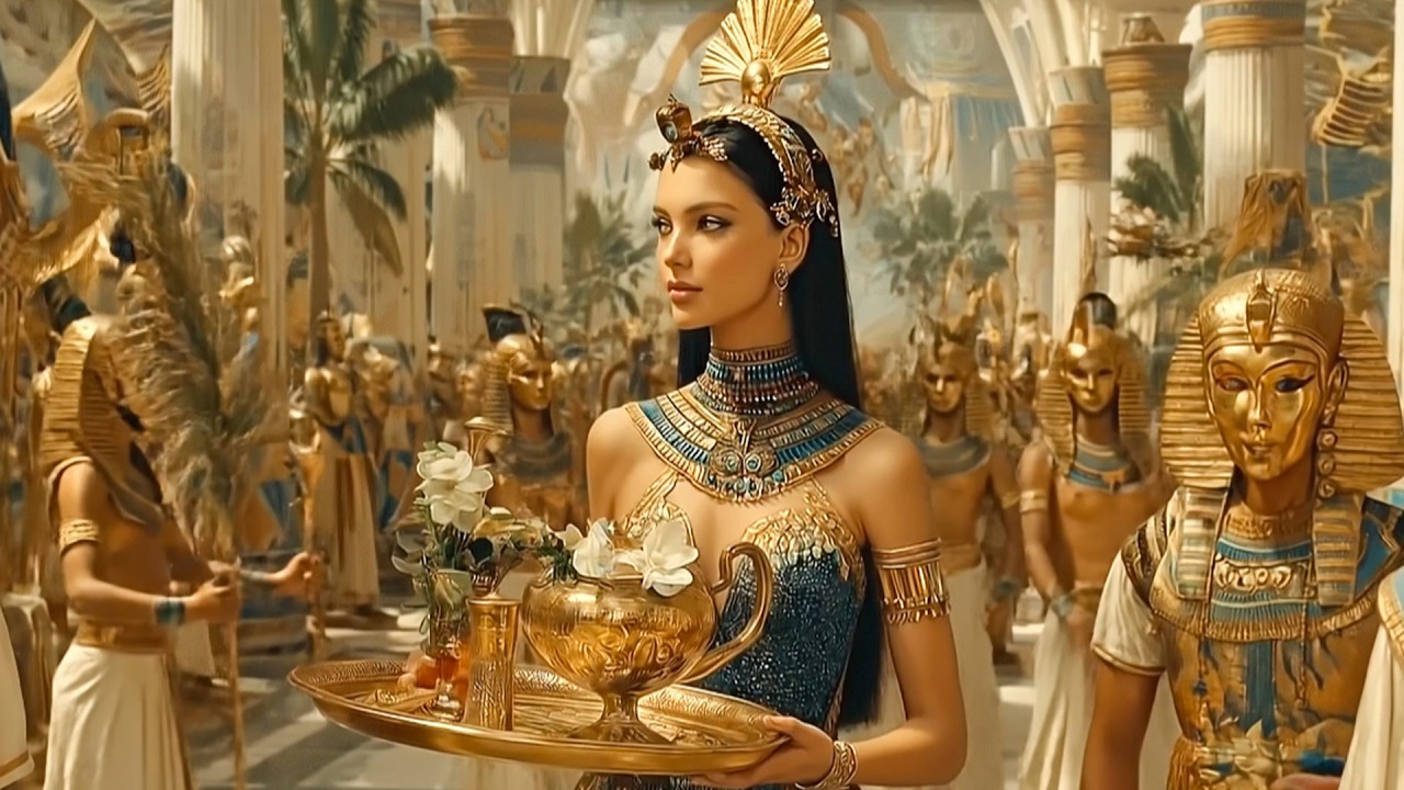 Queen of the Golden Nile | Epic Egyptian Fantasy Music & Royal Temple Art