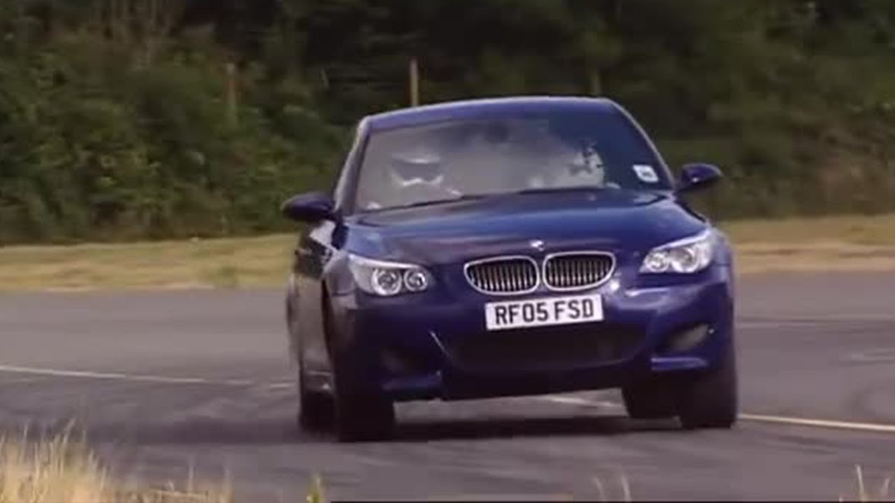 BMW M5 One Button All the Difference | Top Gear - Part 2 - YouTube