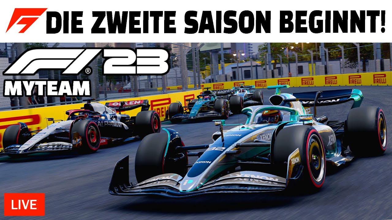 Der Start in die zweite Saison! F1 23 MyTeam KARRIERE Jeddah Australien