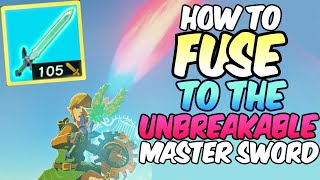 How to Fuse Items to UNBREAKABLE Glitched Master Sword in Zelda Tears of the Kingdom