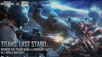 PUBG MOBILE Godzilla vs Kong redeem codes : Rewards and codes