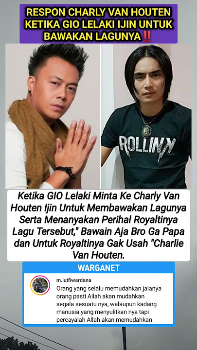 Respon Charlie Van Houten Lagunya di Bawa Orang Lain ‼️short #beritaterkini