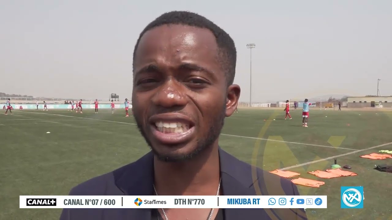 Entraînement As Simba de Kolwezi en prélude de son match historique de oa coupe de la CAF