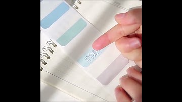 Removable Index Tabs Transparent Sticky Note Eco-Friendly Plastic Label Marker Bookmarks Sticky Note