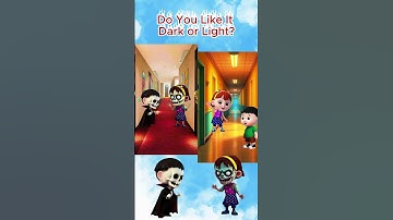 Do You Like It Dark or Light? #zombies #shortsfeed #shorts