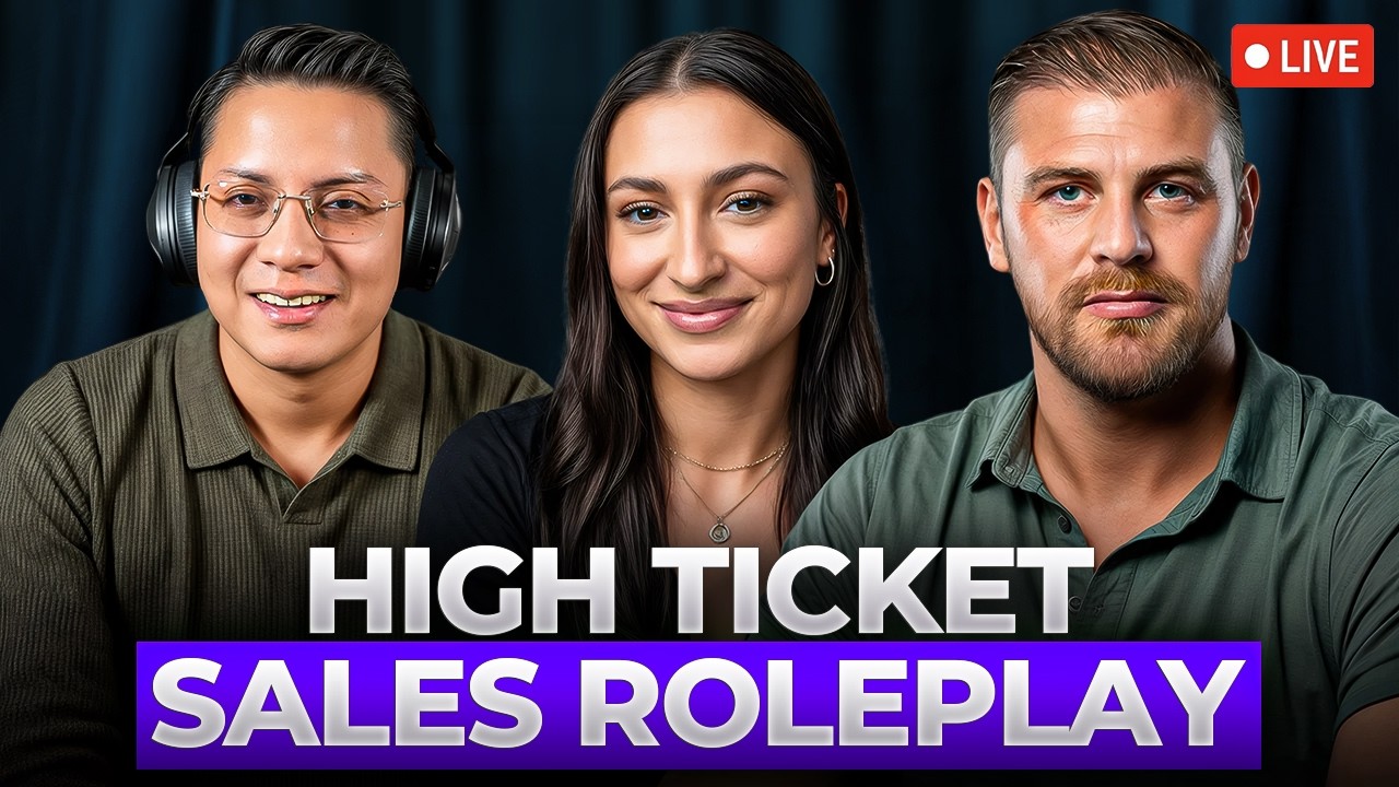 The Deepest Sales Roleplay on the Internet  (Money, God & Self-Actualized Selling)
