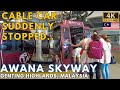 Awana skyway cable car ride 4k full tour genting highlands malaysia  february 2024