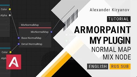 ArmorPaint. NormalMap Mix Node.