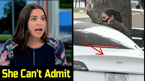 Alexandria Ocasio Cortez (AOC) Called Out For Owning a Non-Union Made Car While She Has A Tesla
