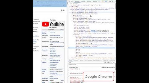 Google Chrome Inspect Page